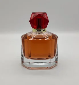 50ml 100ml Diamond Glass Perfume Empty Bottle Design Unique Wholesale Shape Custom