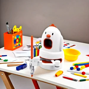Creative Kids Drawing Robot with Programmable Art Features