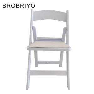 White Cheap Plastic Metal Foldable Table and Folding Chairs
