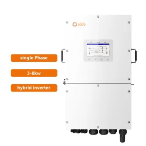 Solis Hybrid Solar Inverter S6-Eh1p (3-8) K-L-Plus 3kw 3.6kw 5kw 6kw 8kw Single Phase Low Voltage Energy Storage Inverter