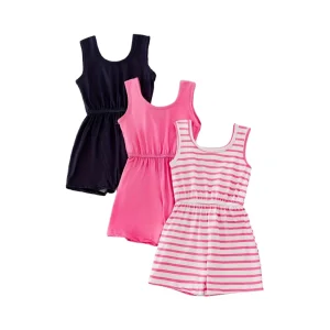 3PCS/Set Unisex Elastic Rompers Jumpsuits