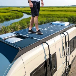 Walkable Solar Panel ETFE 200W Semi Flexible