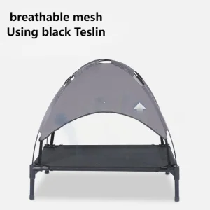 High Load-Bearing Portable Folding Dog Kennel Breathable Pet Tent for Summer Outdoor Sunshade Home Camp Bed Wholesale