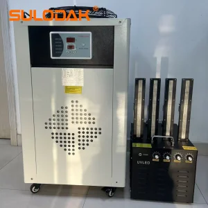 SULODAK Factory Customized 1100W UV LED Curing System Water Cooling 395nm LED UV Lamp for Office Flexo Printer Screen Printing
