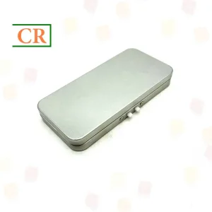 Custom Large Child Resistant Hinged Tin Box