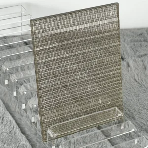 Metal Mesh Glass