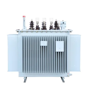 Oil Immersed Distribution Transformer 30kVA-2500kVA 10kv 33kv Three Phase Power Transformer for Compact Substation IEC Standard