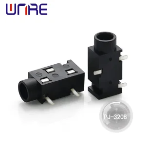 OEM PJ-320B Headphone socket Suitable for most digital devices, black Manufacturer, Manufacturers