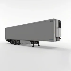 Premium Refrigerated Semi-Trailer Unit Advanced Temperature Control System for Frozen &amp; Chilled Goods Transport (30FT/40FT/45FT Options)