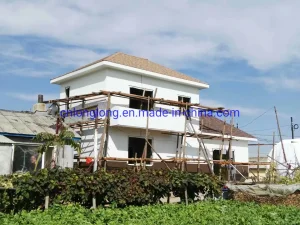 Casa Prefabricada de Montagem Rápida Ecológica Vila de Aço Leve Vila de Luxo V14