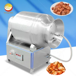 Small Vacuum Meat Kneading Food Marinator Massager Portable Beef Marinate Fish Chicken Tumbling Marination Equipment
