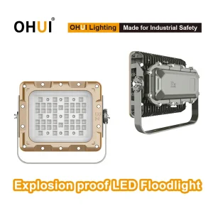 Class I/II/III Div 1/2 IP66 LED Explosion Proof Light for Gas Station &amp; Industrial Use