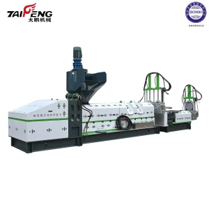 Taipeng Waste Plastic Recycling Extruder Pelletizing Machine Plastic Recycling Machine