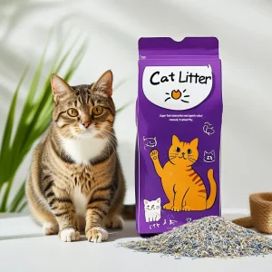 Non-Tracking Mixed Tofu Cat Litter with Strong Clumping and Minimal Dust for Clean Floors