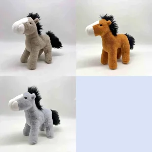 China Super Cute Three - Color Standing Horse Plush Toy, Lovely Animal Doll, Soft and Skin - Friendly, Hot Sale Across Borders Manufacturers, Supplier