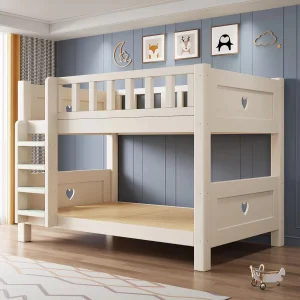 Modern White Toddler Bed Bunk Bed