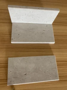 The Hardest Nature White Travertine 80X80X1cm Tile