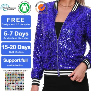 Sequin Bomber