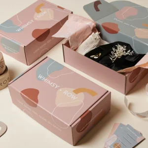 Custom Shipping Box Packaging for Cosmetics Fashion