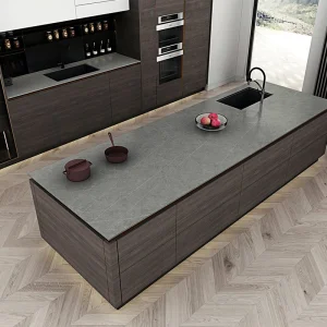 Wholesale Big Size Sintered Stone Slab Matte Polished Satin Surface Marble Landscape Painting Design for House Hotel Villa