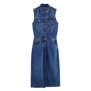 Customizable Low MOQ Cotton Midi Dress