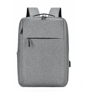 Mochila Profissional de Design Geométrico com Logo Personalizado para Clientes Corporativos e Funcionários