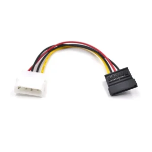 Cabo de Alimentação Molex de SATA para 4 Pin