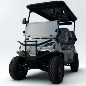 Electric Golf Cart for Sightseeing with Multi-Media System, 3-Point Safety Belts