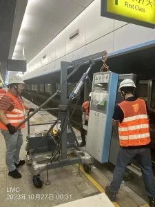 CE Certification Innovative Subway Screen Doors
