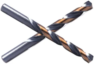 DIN338 HSS M35 Co5% Twist Drill Bits for Stainless Steel Amber Finished Fully Ground High Speed Steel