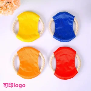 2025 Custom Logo Interactive Pet Dog Chew Toy Bite Resistant Training Cotton Rope Dog Toy for Training and Play