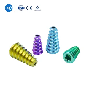 titanium bone screw