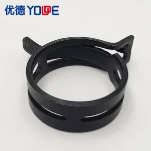 65mn Spring Clamp with Blacking High Strength Carbon Steel Hose Clamp for Automotive and Industrial Piping