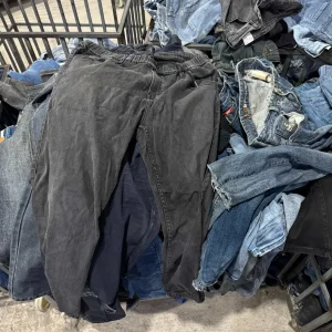 Calças Jeans de Brechó para Homens, Jeans Masculinos em Lote, Roupas Usadas