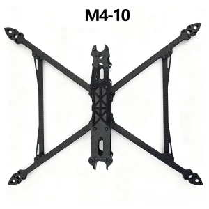 M4 10-Inch Lightweight Fpv Carbon Fiber Quadcopter Racing Uav Drone Parts Frame