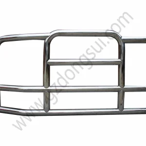 Car Accessories 304 Stainless Steel Custom Heavy Duty Truck Grille Guard Deer Guard for Semi Truck