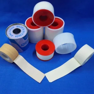 Non-Sterile Medical 100% Cotton Hot Melt Adhesive/Latex-Free Glue/Zinc Oxide Glue Rigid Strapping Tape Rubber Zinc Oxide Blister Prevention Tape