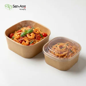 Kraft Paper Salad Bowl