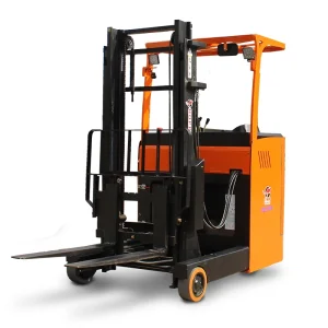 High-Efficiency Electric Reach Stacker for 1.6-2.0 Ton Loads