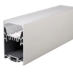 Wholesale Price 50*75mm LED Linear Pendant Light Aluminium Profile up and Down LED Industrial Light Hotel Lobby Office Ceiling