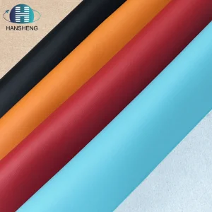 Stretchable Nappa Microfiber Synthetic Leather Fabric Durable Waterproof for Furniture and Automotive Upholstery