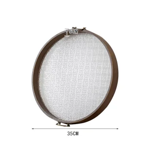 Bandeja de Bambu Minimalista Moderna