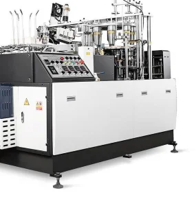 Automatic Paper Box Corrugated Small Crash Lock Bottom Making Carton Food Packaging Envelope Forming Cup Sleeve Bag Folder Gluer Folding Gluing Machine