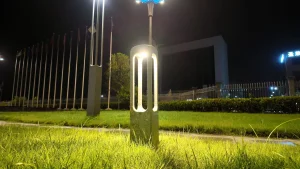 Sensor Lamp 500W Street Light Garden Pole Wall Outdoor CCTV Camera LED Streetlights 40W Lighting Solar Power