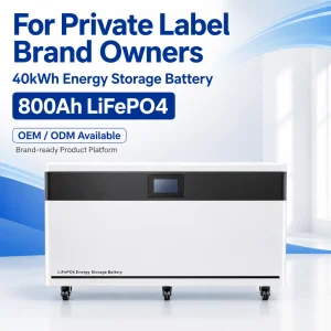 40kWh 800Ah LiFePO4 Solar Battery