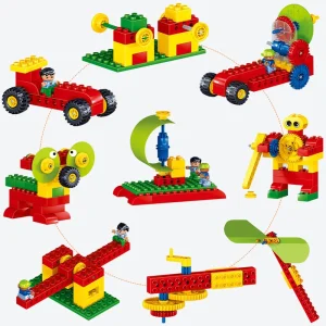 Classic Toy Kit 9656 Kids Preschool Educational DIY Creative Assembly Building Block Set