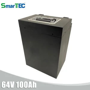 Smartec LiFePO4 Battery Manufacturers CE IEC SGS ISO9001 20s 64V 100A Forklift Electric Truck High Power LFP Batteries Pack with Smbus Communication