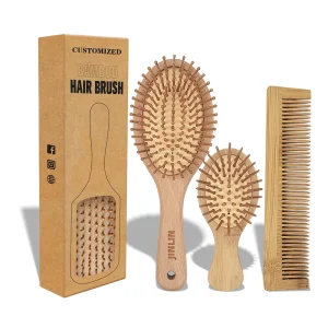 Wholesale Detangling Bamboo Detangler