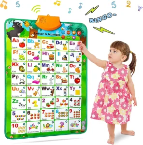 Interactive Alphabet Wall Chart Toy