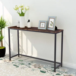 Wood Metal Console